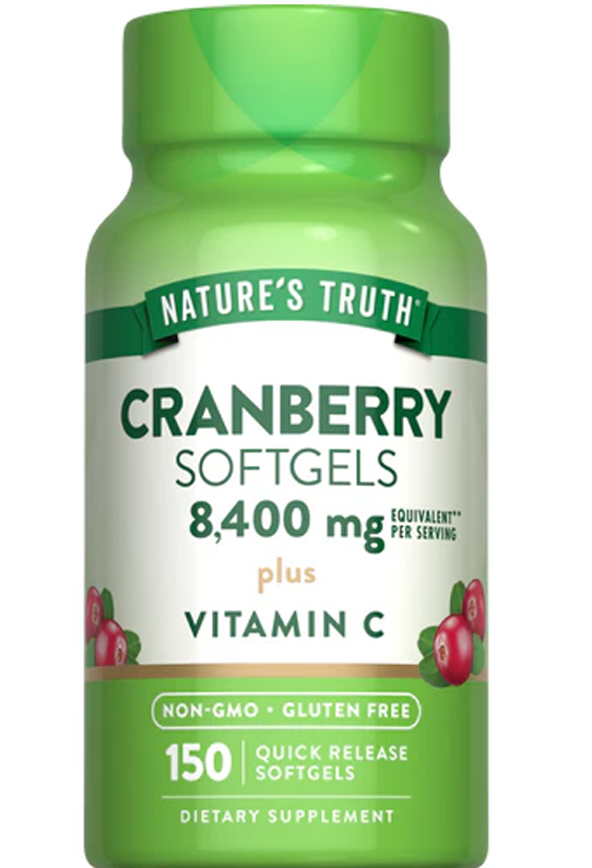Cranberry 8400mg with Vitamin C - 150 softgels Cranberry 8400mg with Vitamin C - 150 softgels